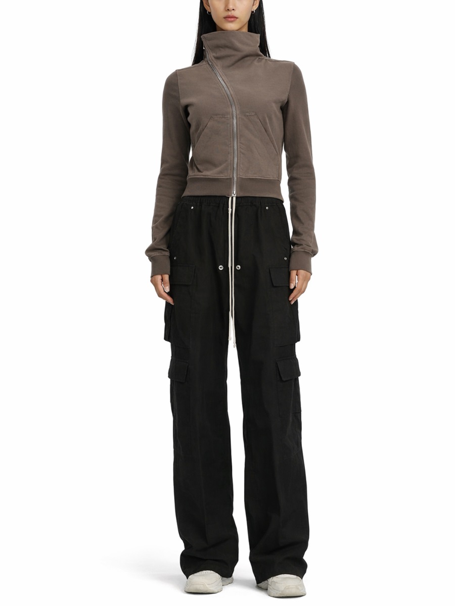 Rick Owens DRKSHDW Brown Mountain Sweat Cotton Sweatshirt Grijs