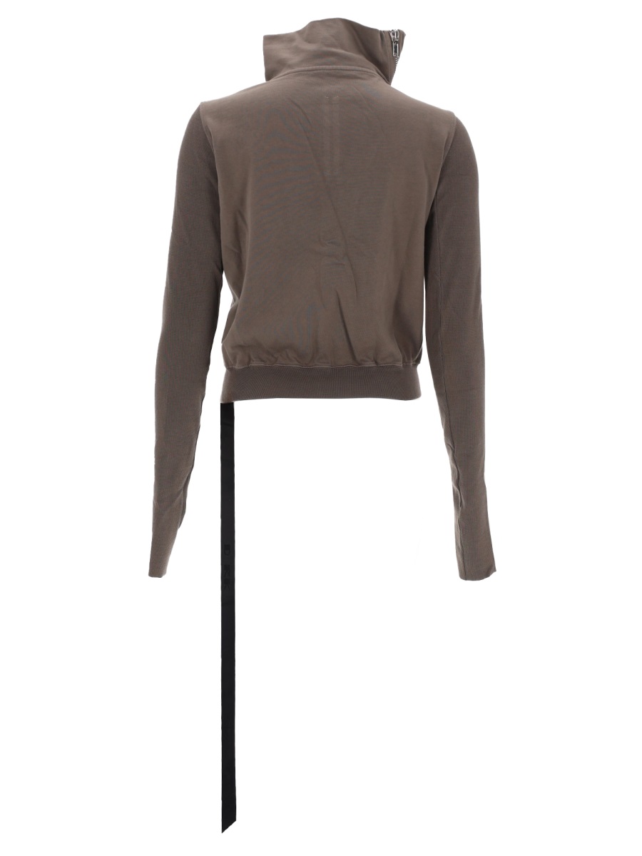 Rick Owens DRKSHDW Brown Mountain Sweat Cotton Sweatshirt Grijs
