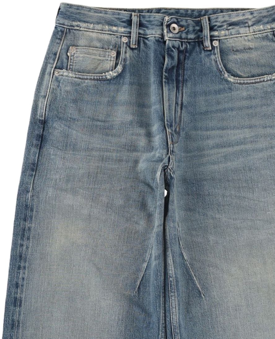 Rick Owens DRKSHDW Jeans Blue Blauw