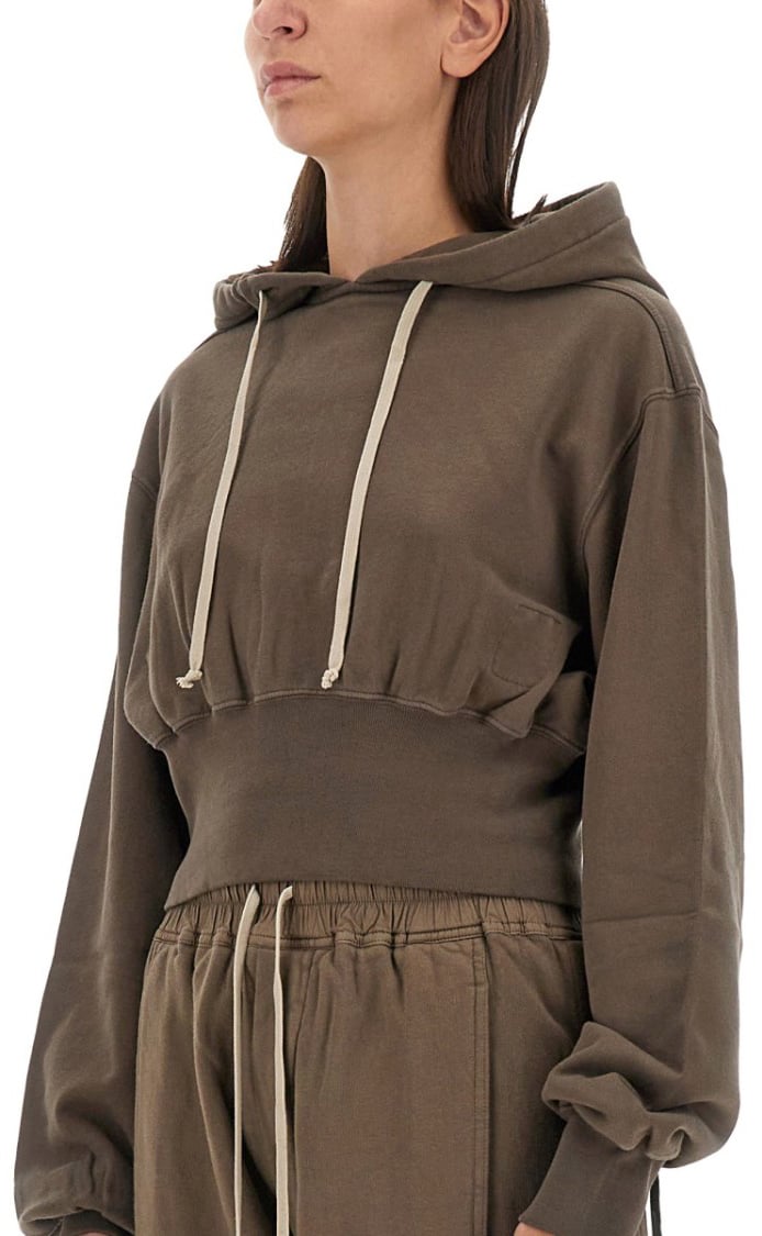 Rick Owens DRKSHDW Tatlin Sweatshirt Neutraal