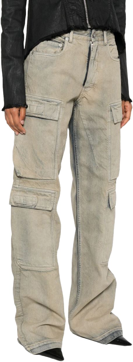 Rick Owens DRKSHDW Jeans Grey Grijs