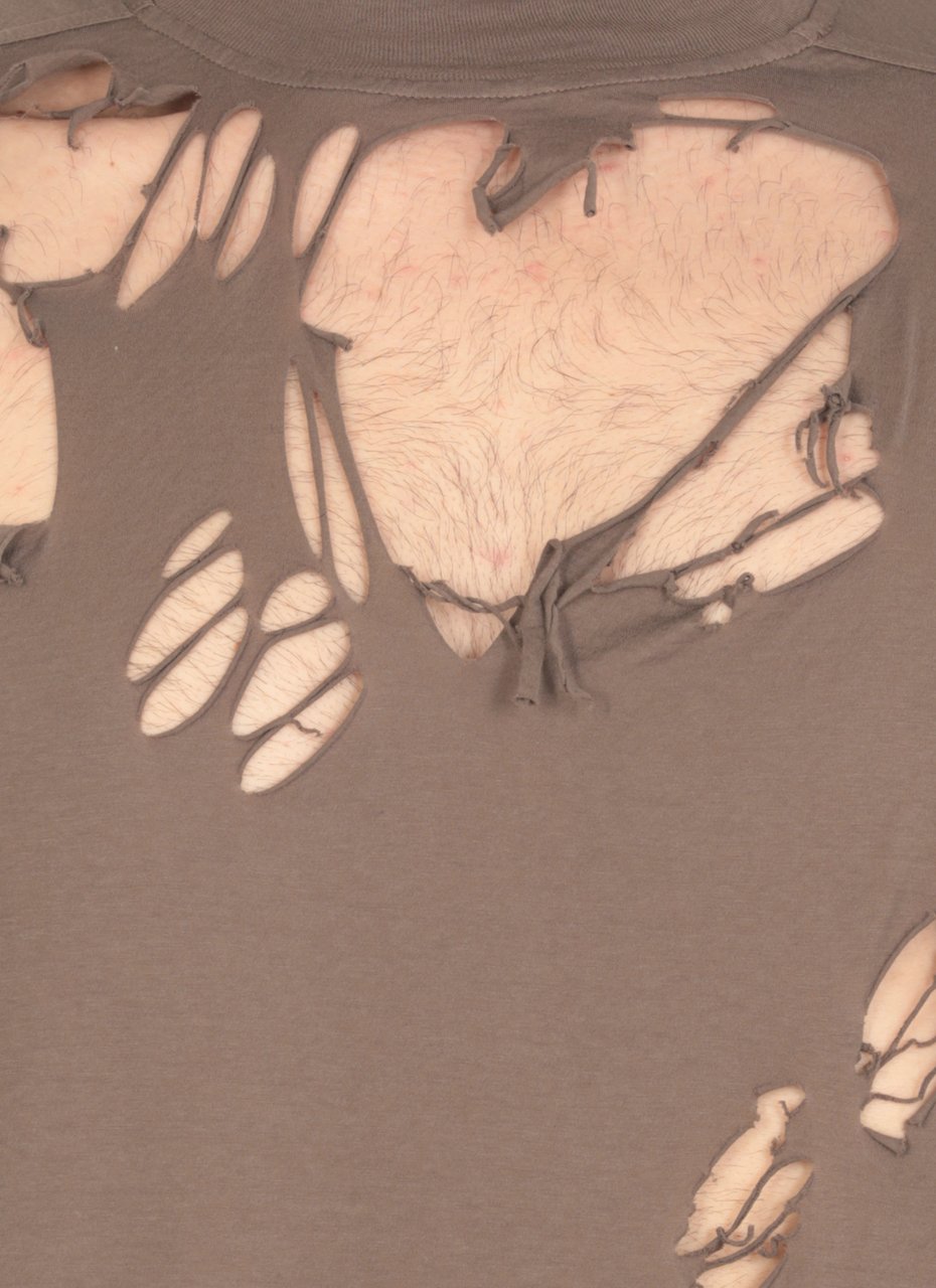 Rick Owens DRKSHDW T-Shirts And Polos Brown Bruin