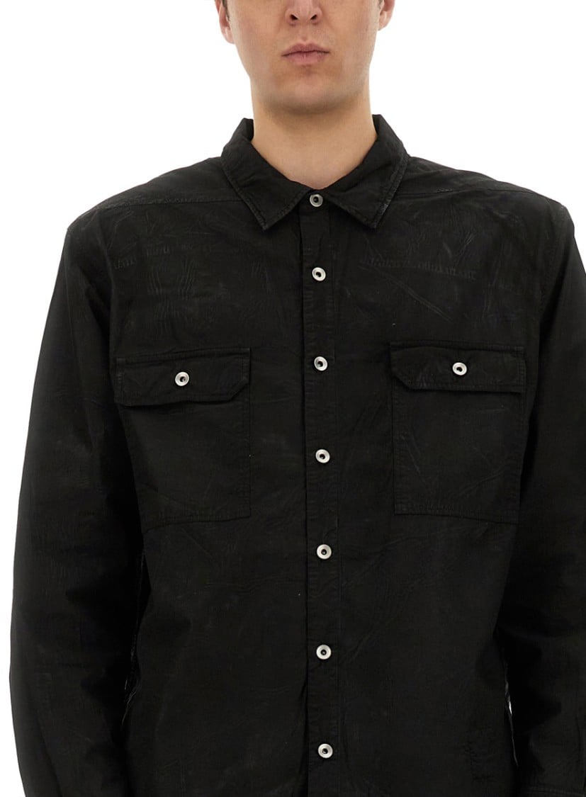 Rick Owens DRKSHDW "Jumbo" Outershirt Zwart