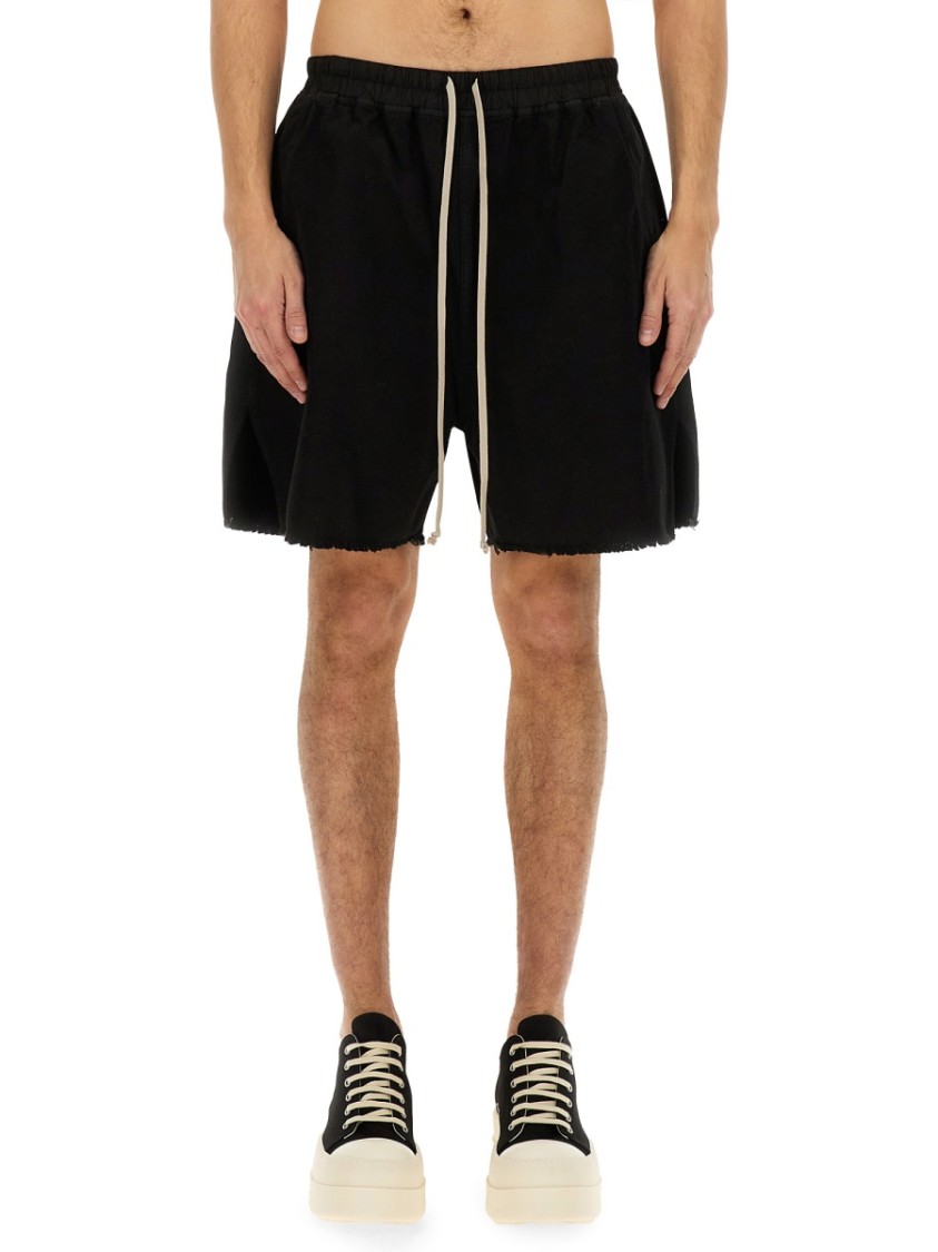 Rick Owens DRKSHDW Zippered Boxer Shorts Zwart