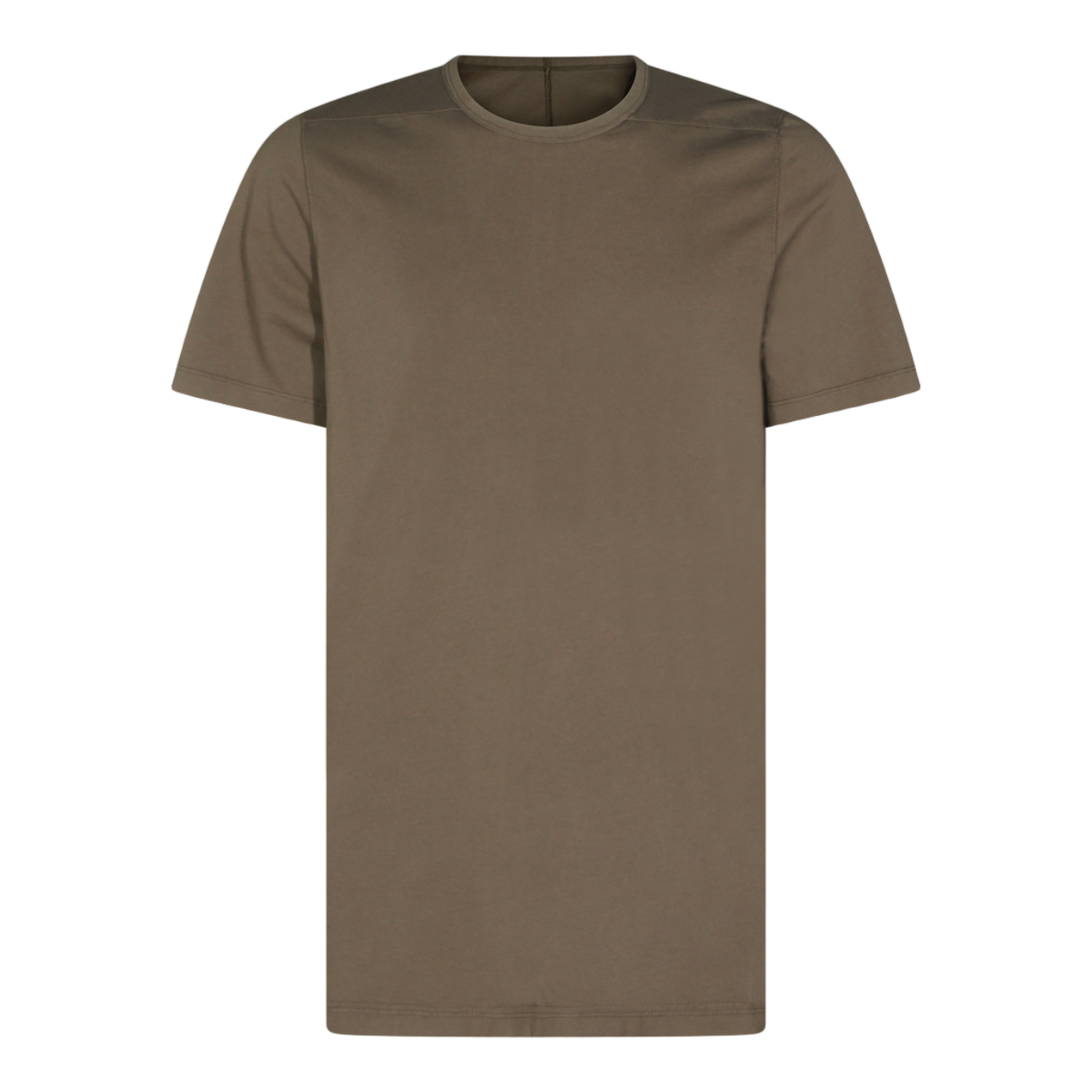 Rick Owens DRKSHDW Brown Short-Sleeved T-Shirt with Minimalist Design Grijs