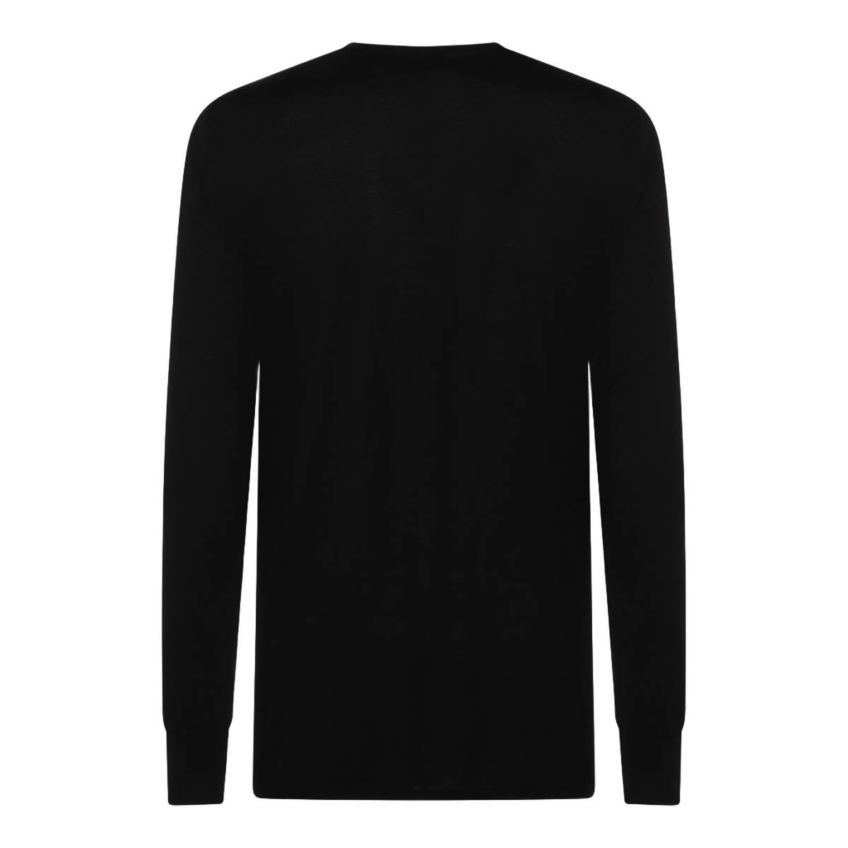 Rick Owens DRKSHDW Plain Black T-Shirt Zwart