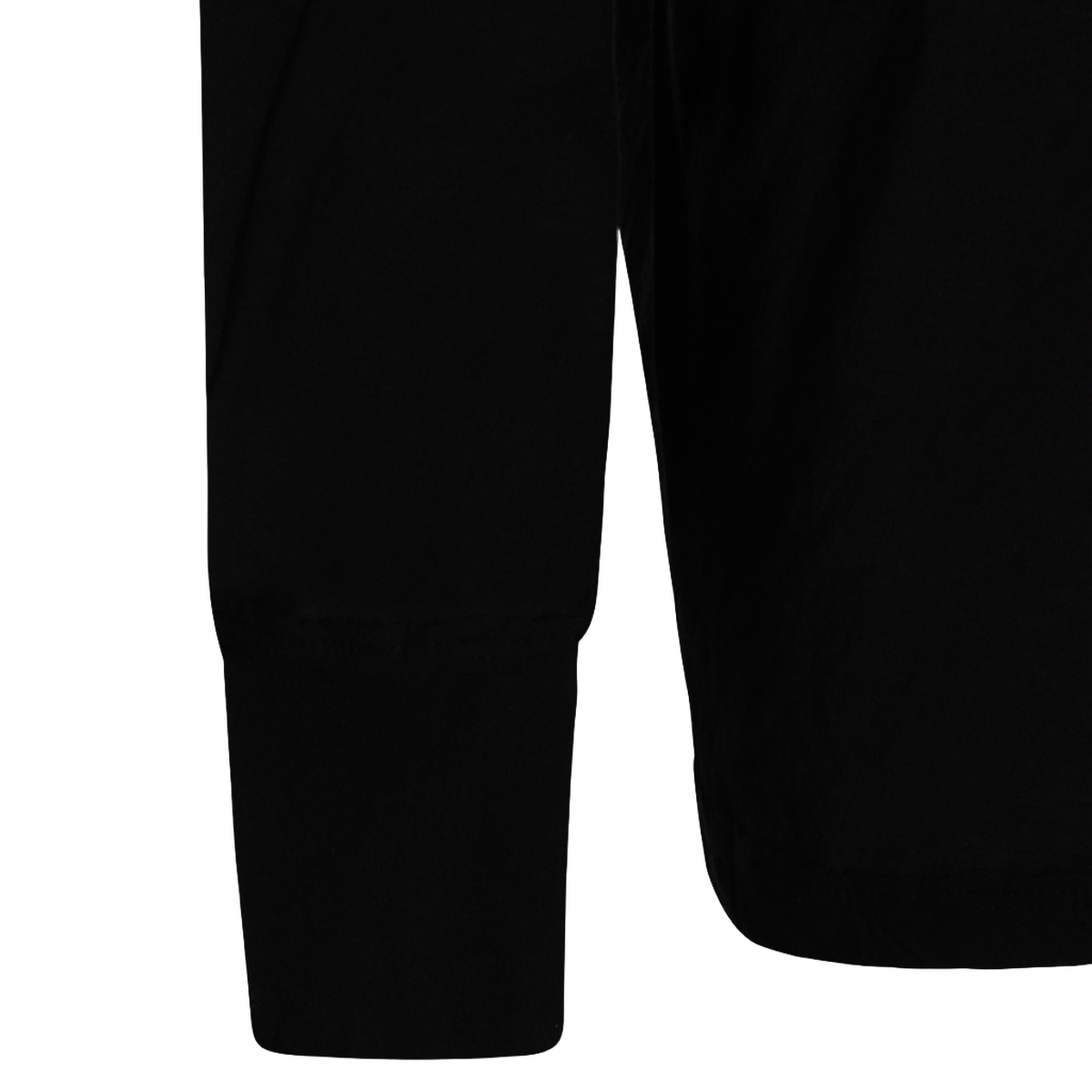 Rick Owens DRKSHDW Plain Black T-Shirt Zwart