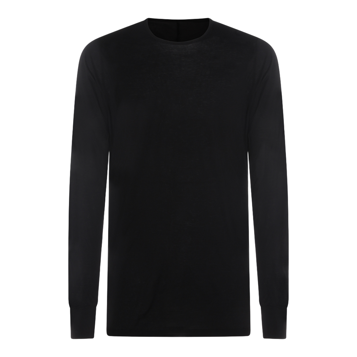 Rick Owens DRKSHDW Plain Black T-Shirt Zwart