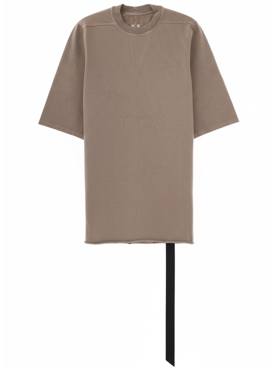 Rick Owens DRKSHDW Neutrals Jumbo Ss Hanging Strap T-Shirt Bruin