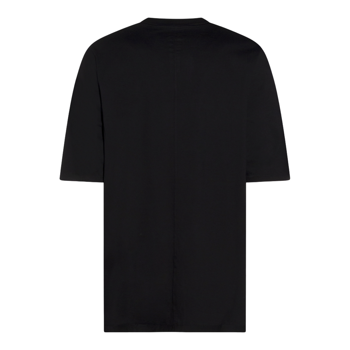 Rick Owens DRKSHDW Monochrome Pyramid Graphic Print Black T-Shirt Zwart