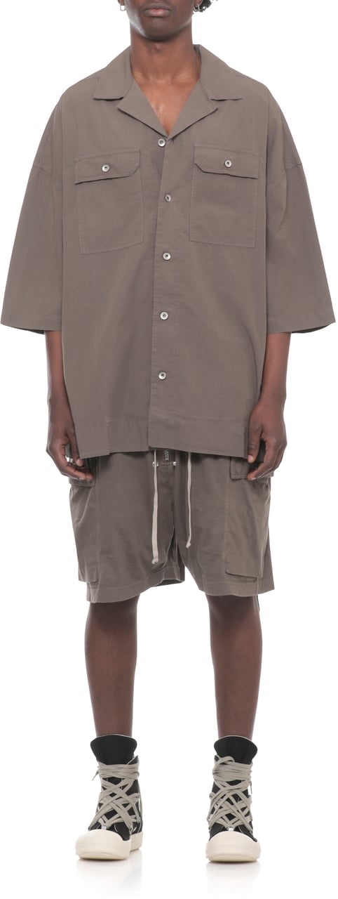 Rick Owens DRKSHDW Shirts Brown Taupe