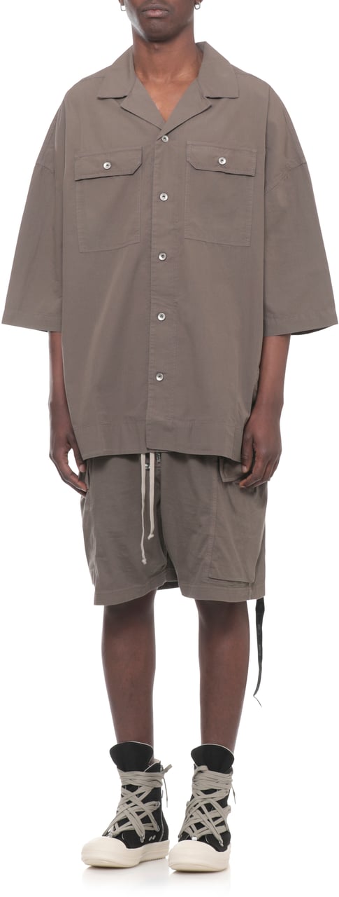 Rick Owens DRKSHDW Shirts Brown Taupe