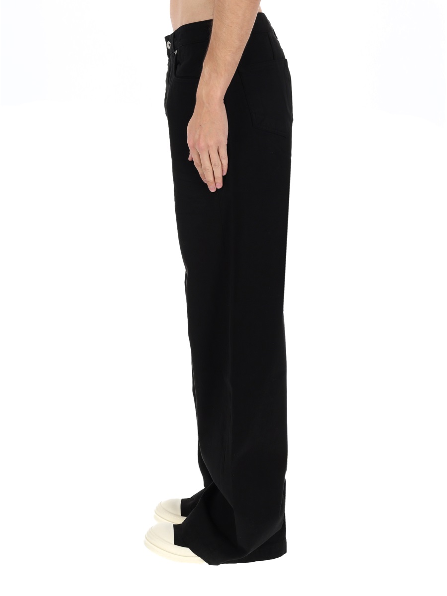 Rick Owens DRKSHDW Geth Wide Jeans Zwart