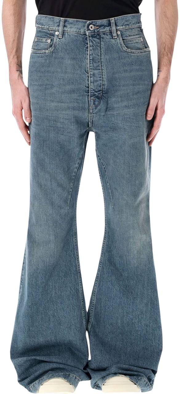 Rick Owens DRKSHDW Rick Owens DRKSHDW Bolan Bootcut jeans Blauw