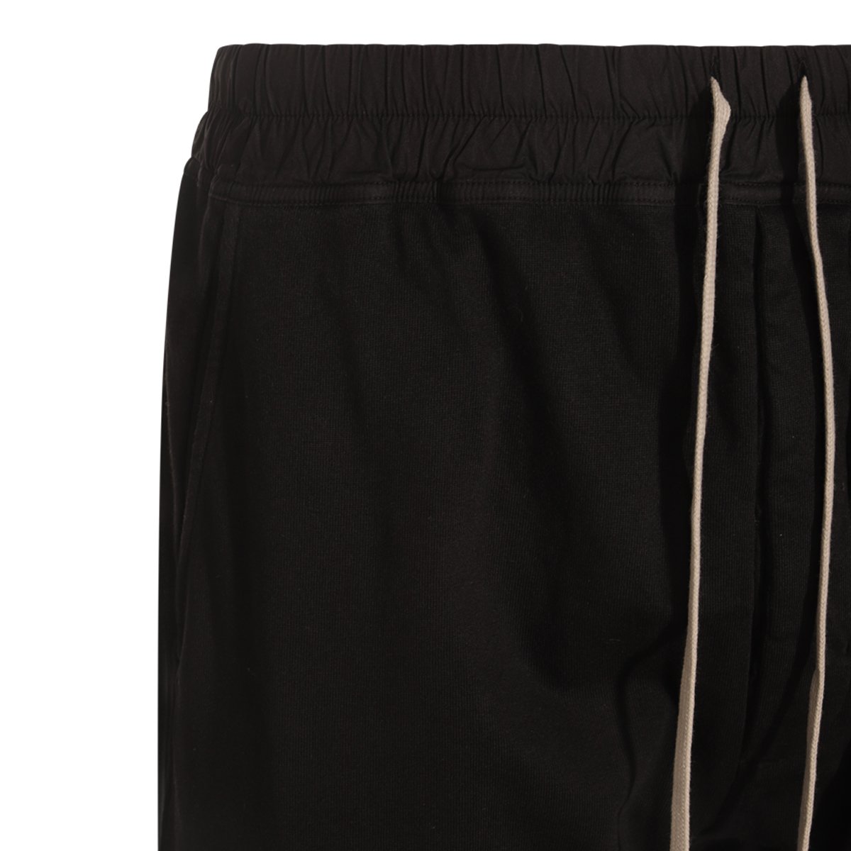 Rick Owens DRKSHDW Straight-Leg Trousers With Clean Waistband And Subtle Seam Detailing Zwart