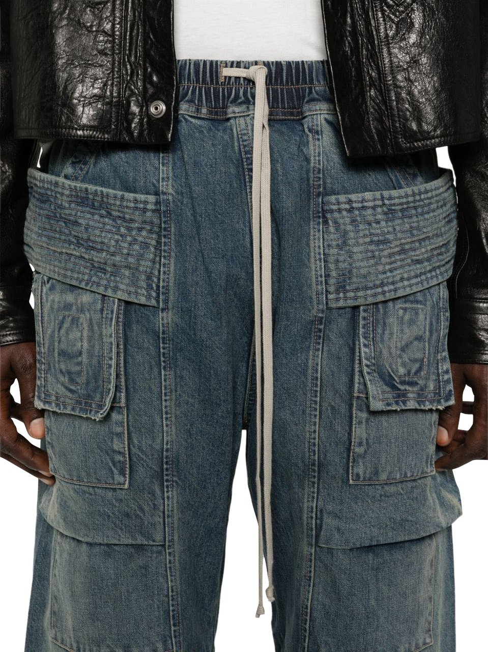 Rick Owens DRKSHDW Jeans Blue Blauw