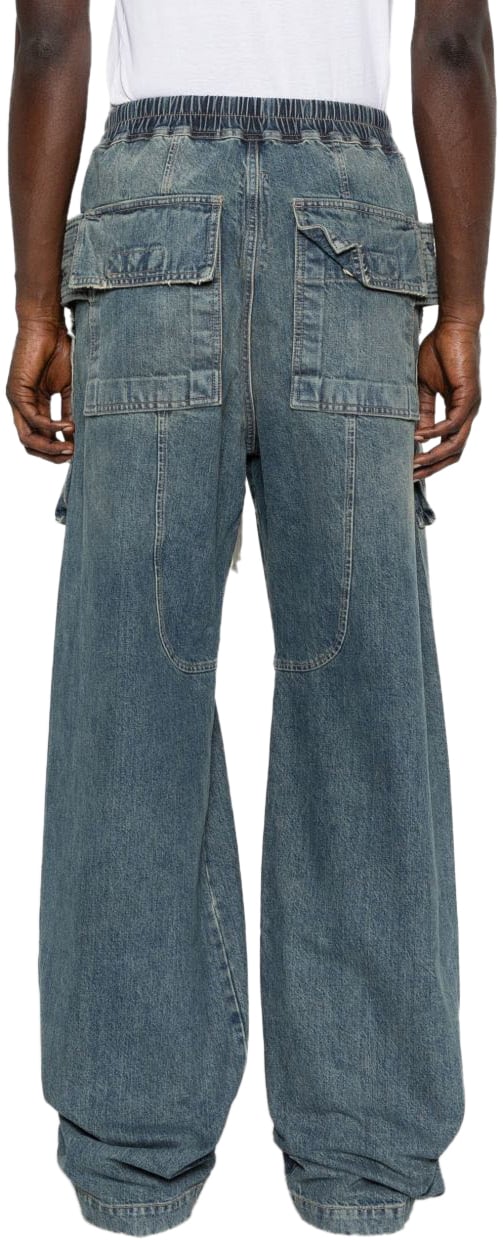 Rick Owens DRKSHDW Jeans Blue Blauw
