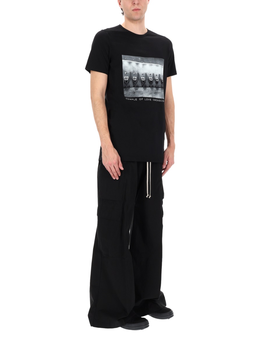 Rick Owens DRKSHDW Jumbo Belas Drawstring Wide-Leg Pants Zwart