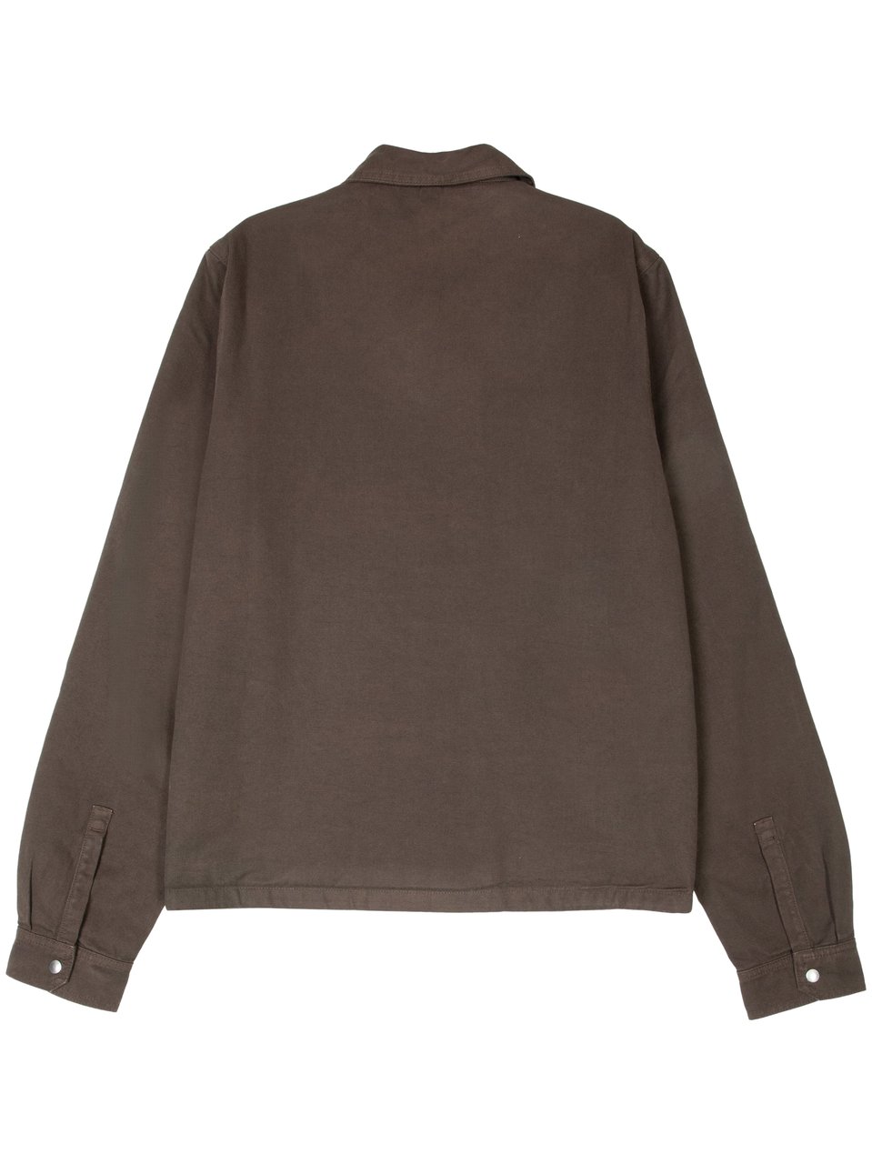 Rick Owens DRKSHDW Zipfront Minimalist Structured Jacket Bruin