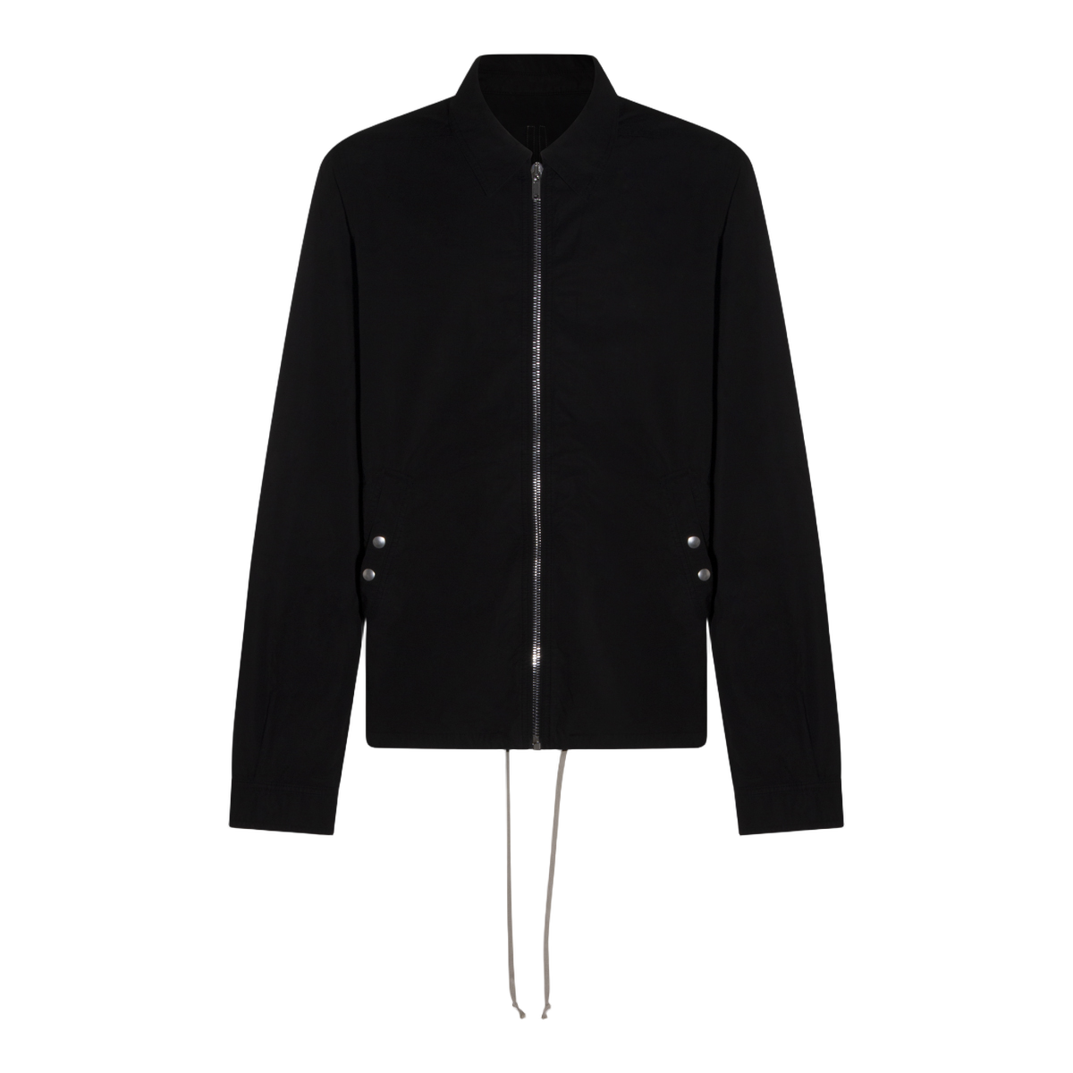Rick Owens DRKSHDW Black Jacket With Front Zipper Zwart