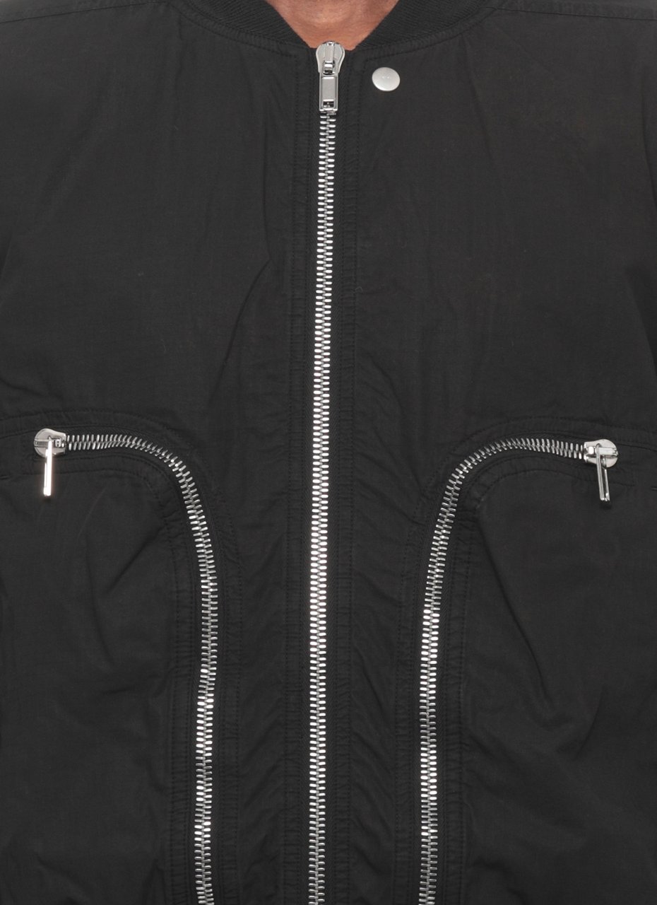Rick Owens DRKSHDW Coats Black Zwart