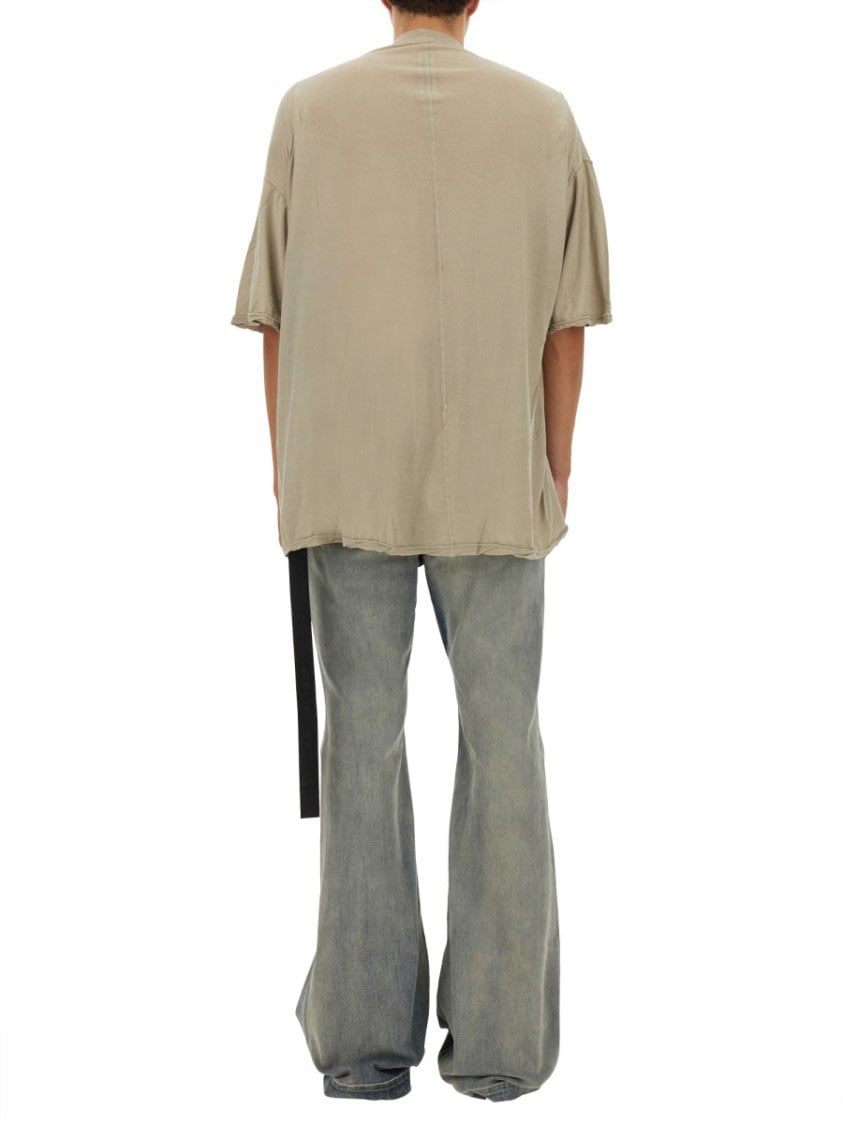 Rick Owens DRKSHDW "Tommy" T-Shirt Wit