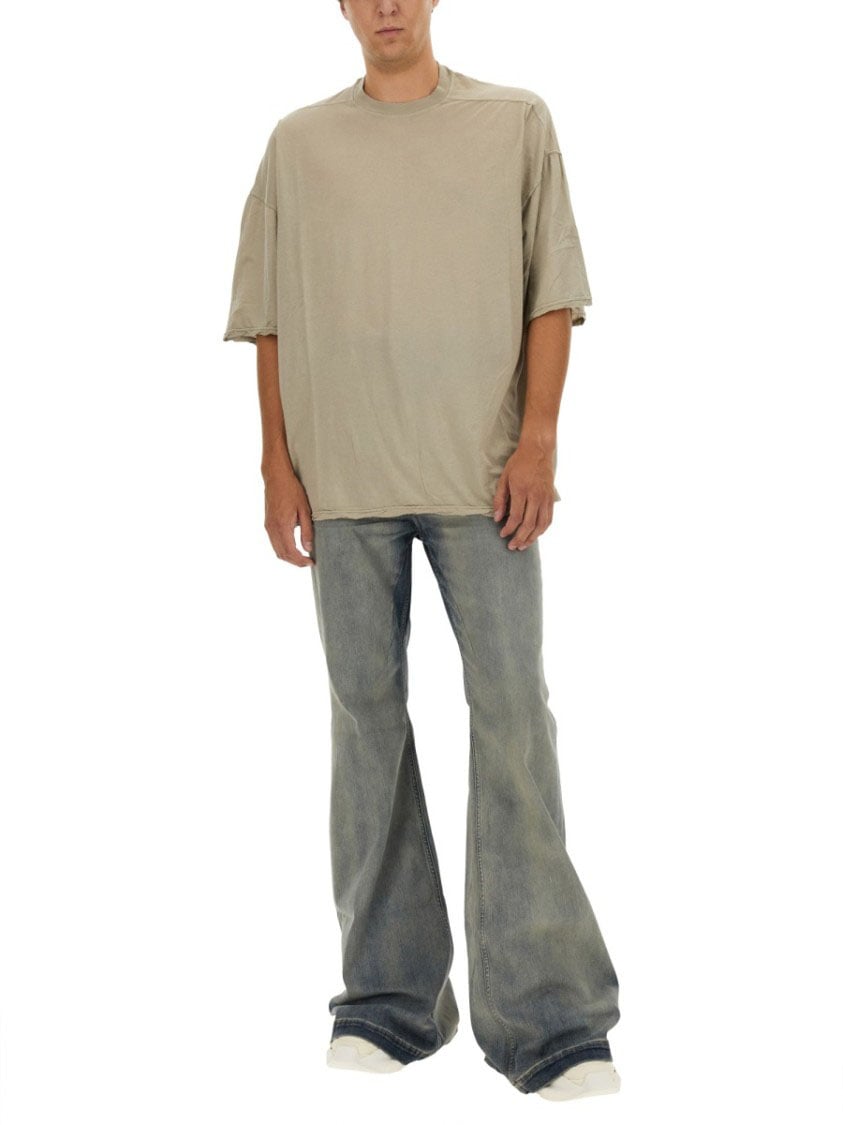 Rick Owens DRKSHDW "Tommy" T-Shirt Wit