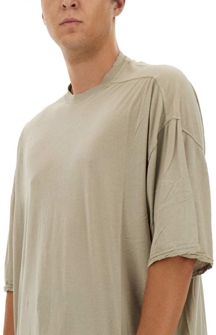 Rick Owens DRKSHDW "Tommy" T-Shirt Wit