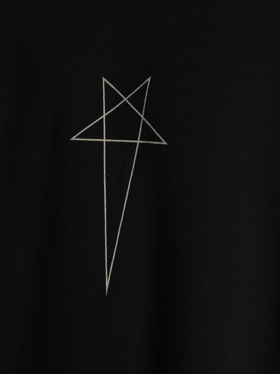Rick Owens DRKSHDW T-Shirts And Polos Black Zwart