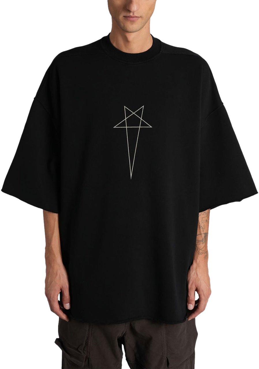 Rick Owens DRKSHDW T-Shirts And Polos Black Zwart