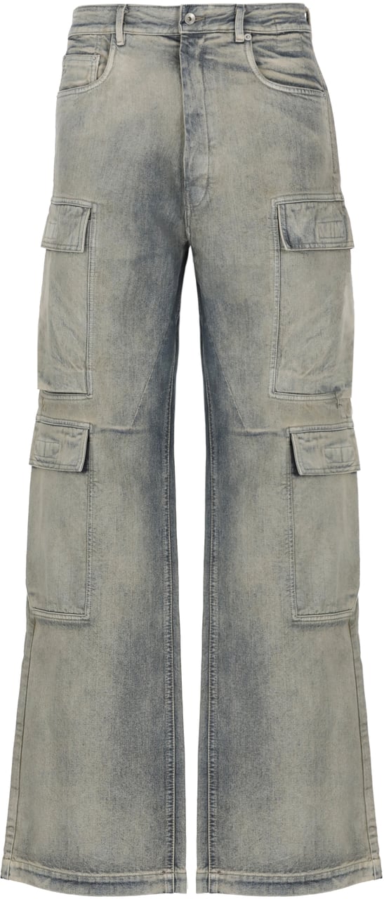 Rick Owens DRKSHDW Jeans Blue Blauw