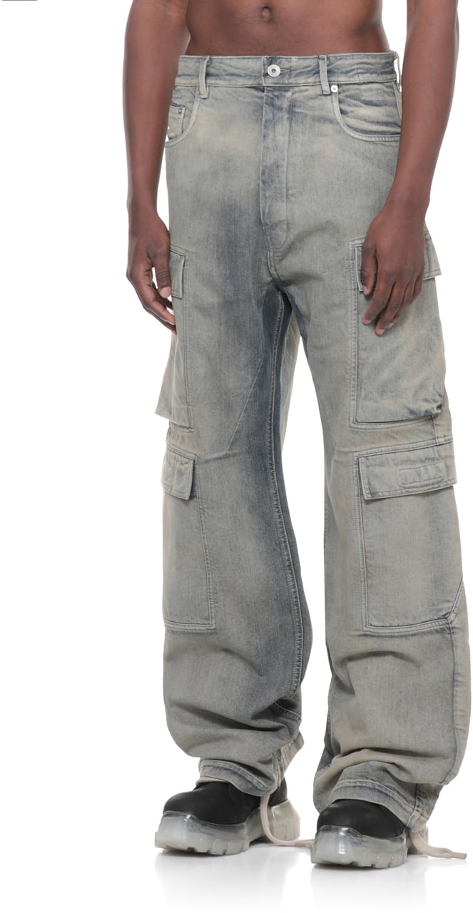 Rick Owens DRKSHDW Jeans Blue Blauw