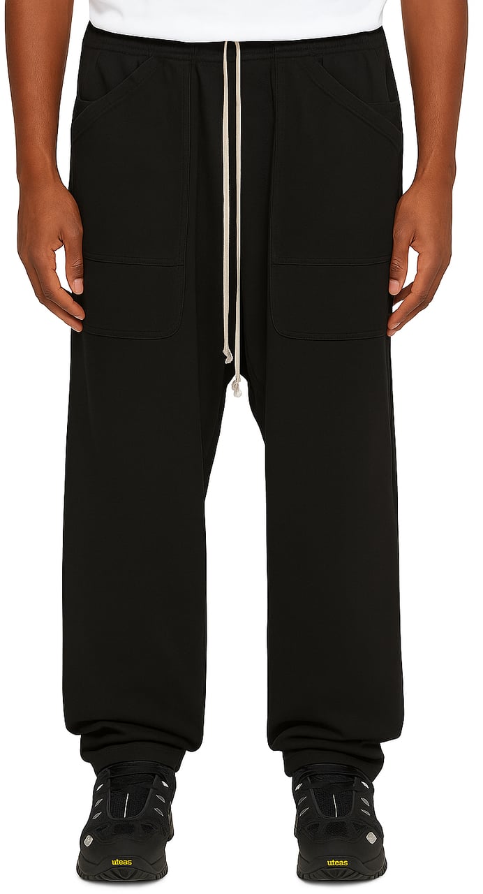 Rick Owens DRKSHDW CLASSIC CARGO BLACK Zwart