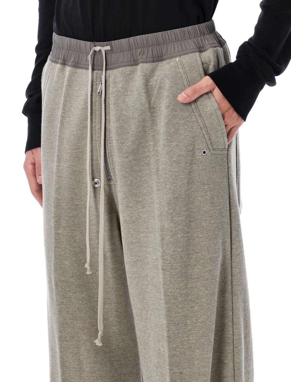 Rick Owens DRKSHDW Geth Bela Wide Leg Pants Grijs