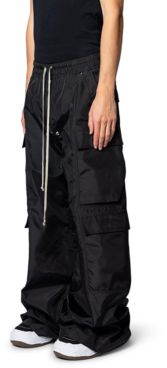 Rick Owens DRKSHDW DOUBLE CARGO BLACK Zwart