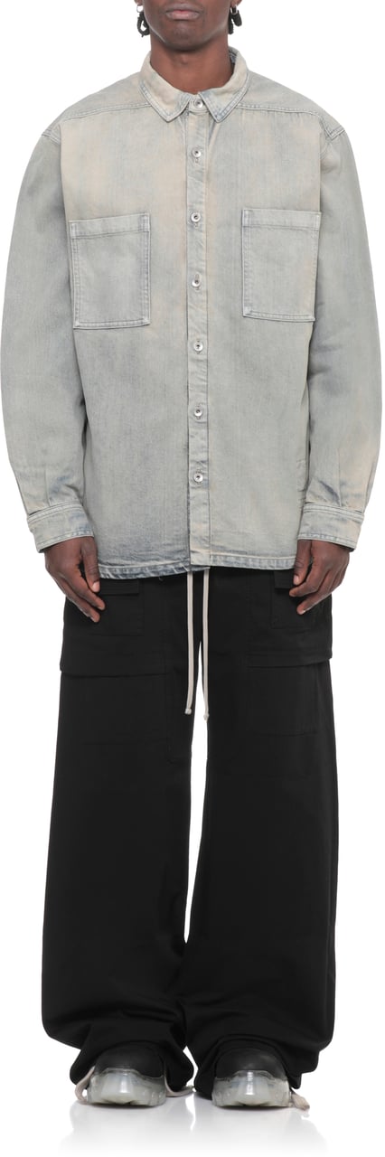 Rick Owens DRKSHDW Coats Beige Beige