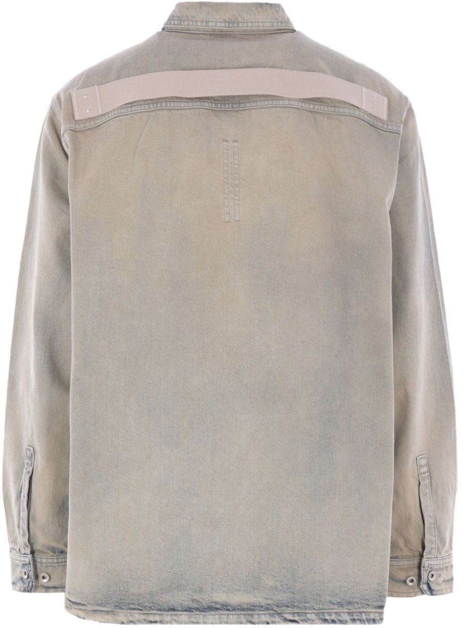 Rick Owens DRKSHDW Shirts Grey Lichtgrijs