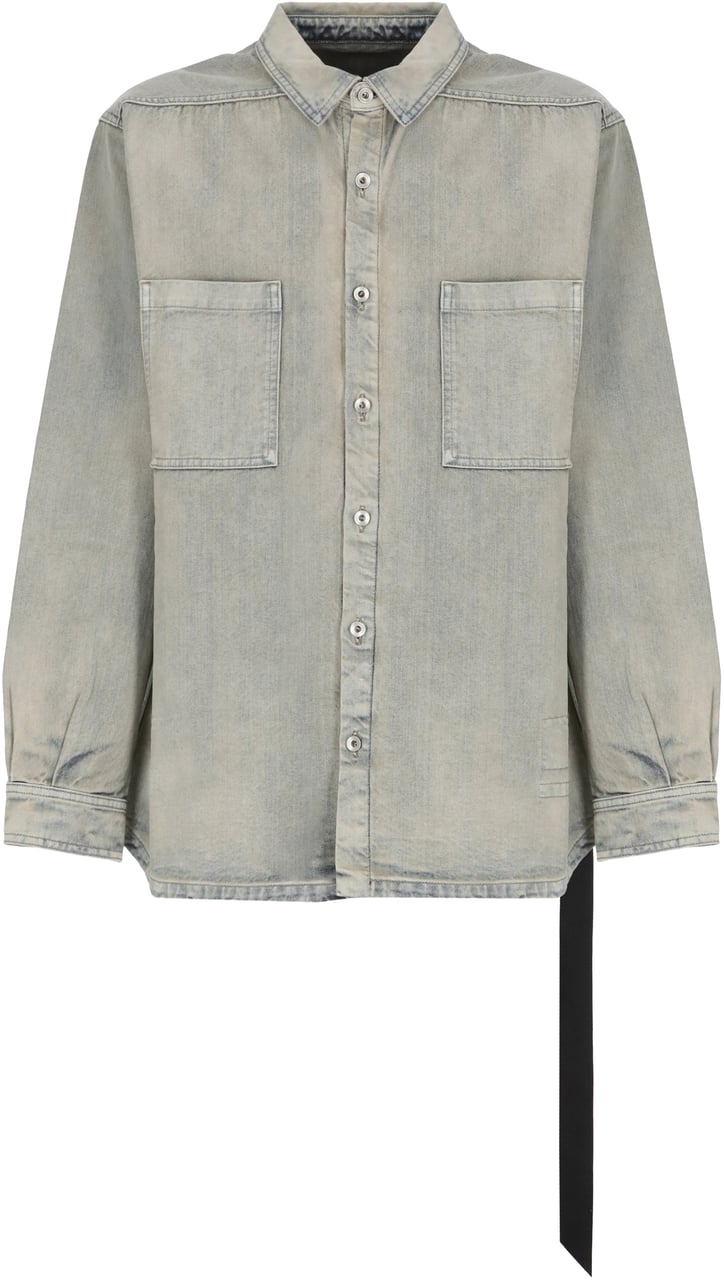 Rick Owens DRKSHDW Coats Beige Beige