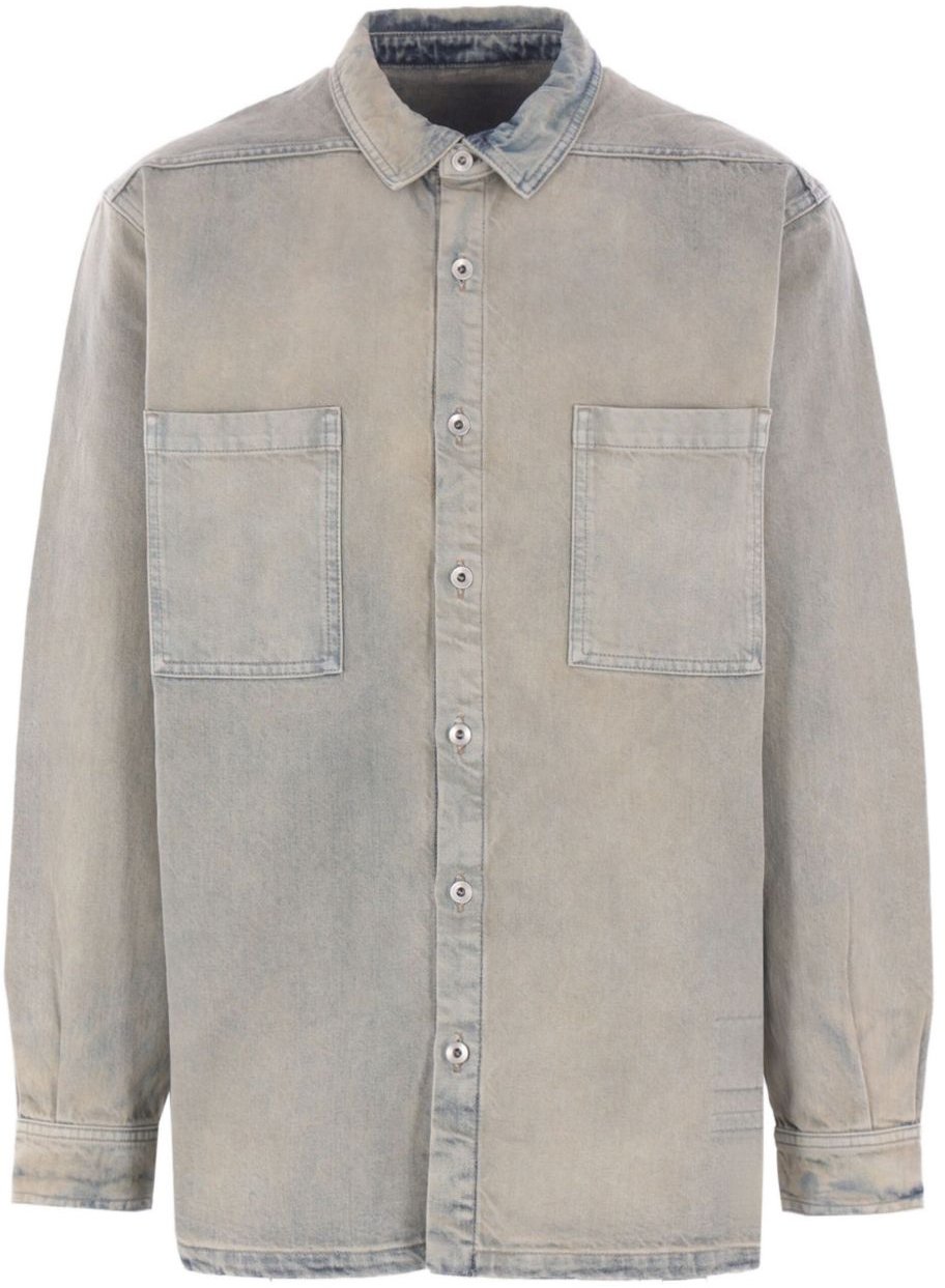Rick Owens DRKSHDW Shirts Grey Grijs