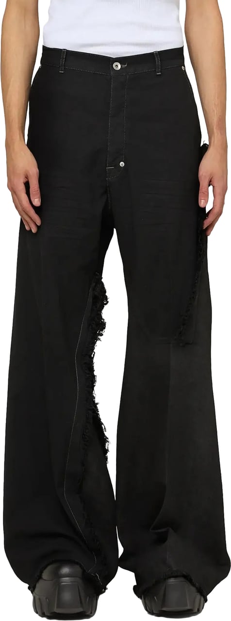 Rick Owens DRKSHDW Joris Trousers Black Divers