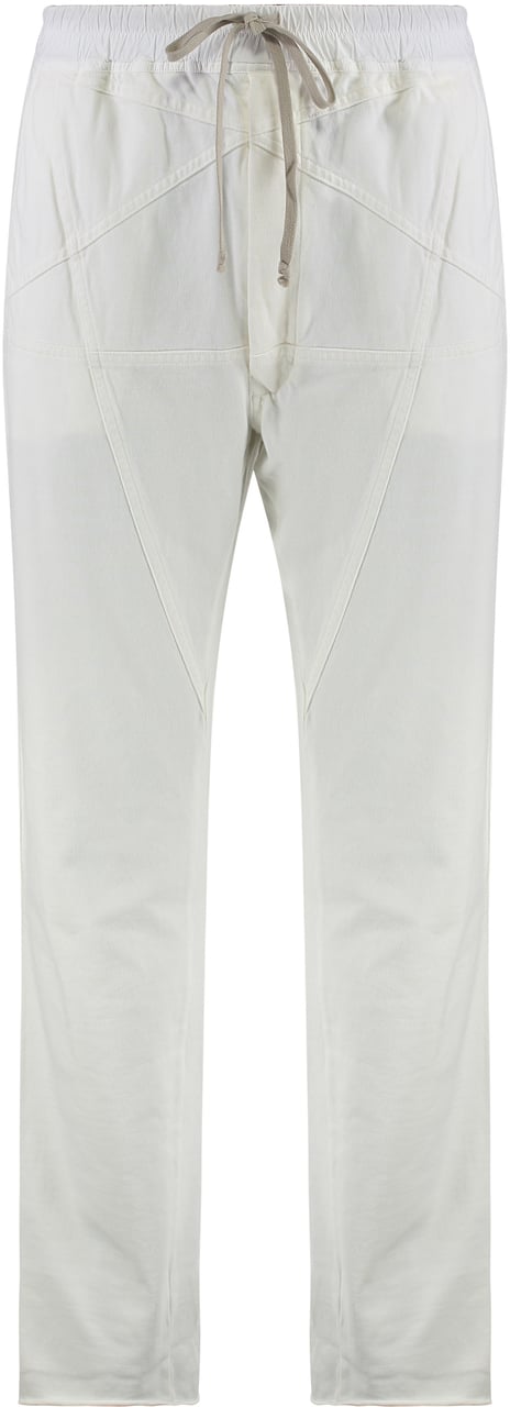 Rick Owens Cotton trousers Wit
