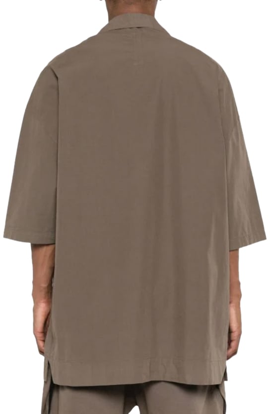 Rick Owens Magnum Tommy Shirt Dust Grijs