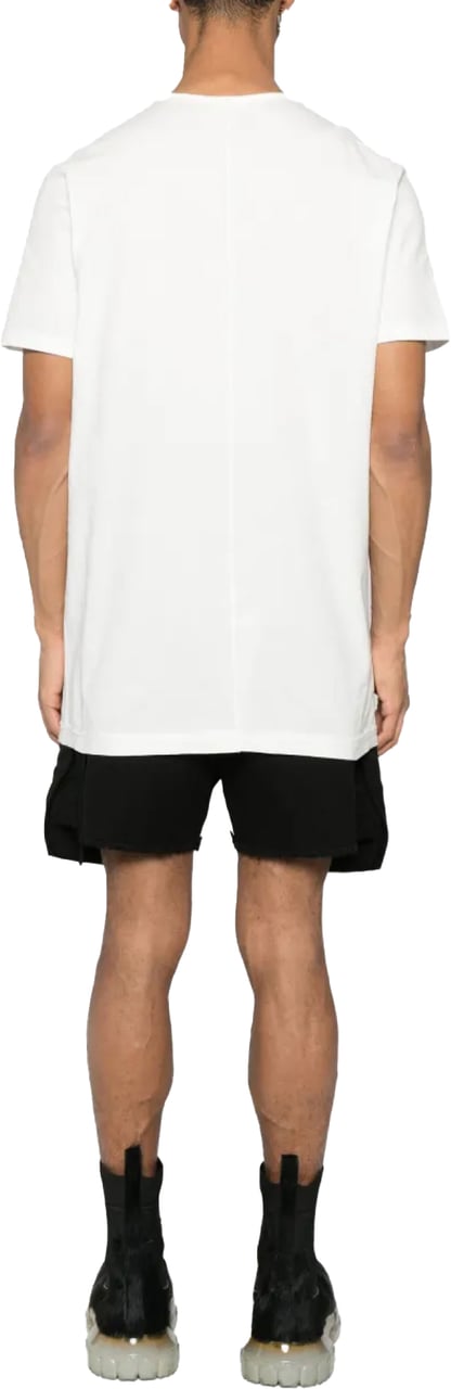 Rick Owens Level Logo T-shirt Wit