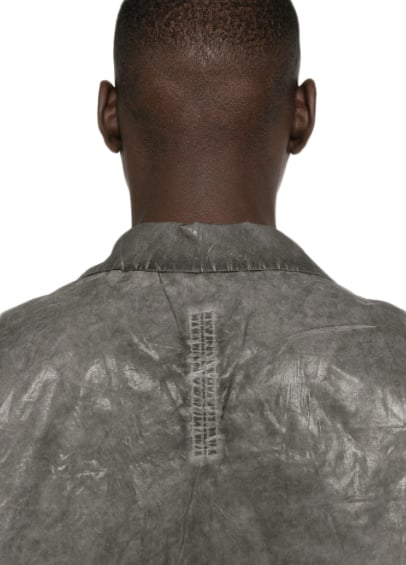 Rick Owens Camicia Magnum Tommy Shirt Darkdust Grijs