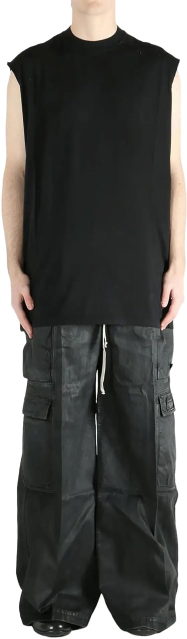 Rick Owens T-shirt Tarp T Black Zwart