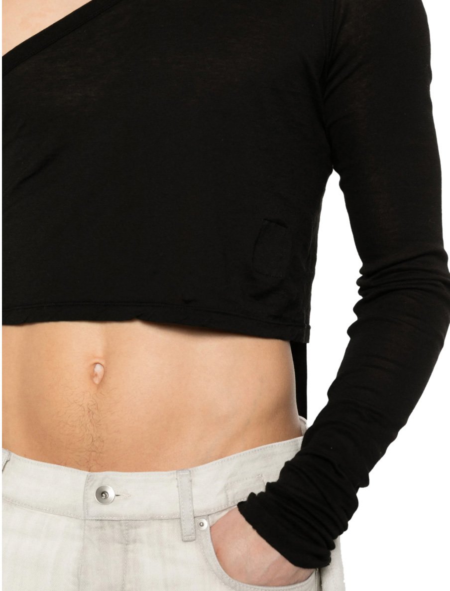 Rick Owens T-shirt Ziggy T Black Zwart