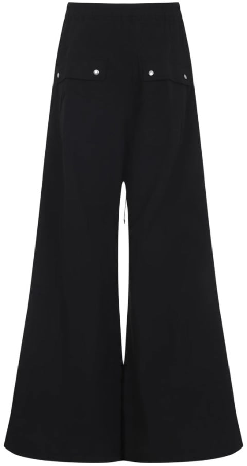 Rick Owens Pantaloni Geth Belas Black Zwart