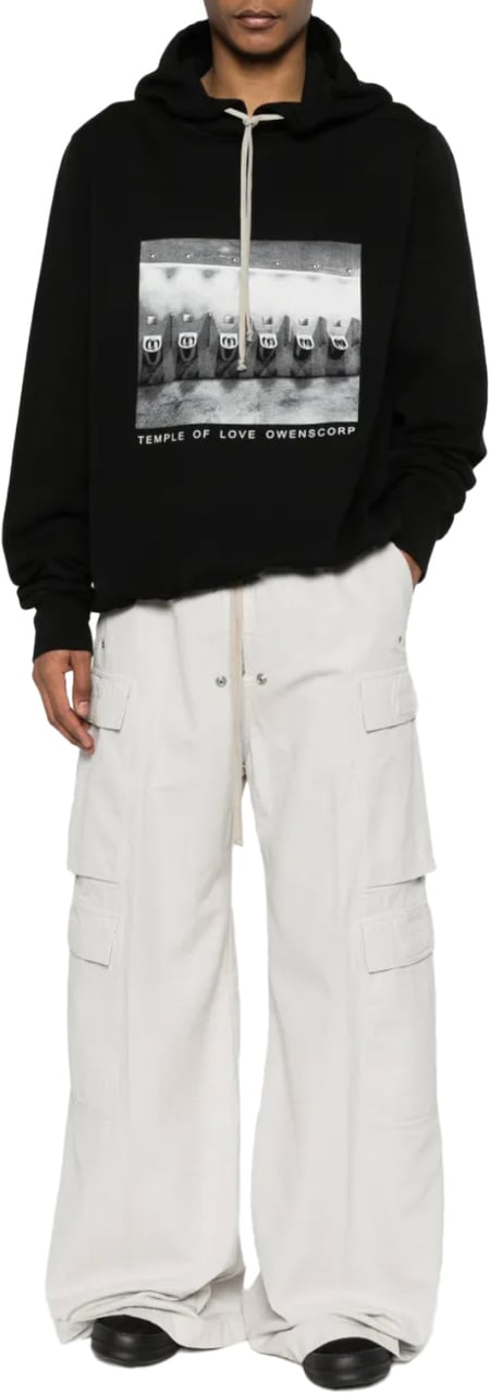 Rick Owens Double Cargo Jumbo Belas Milk Wash Divers