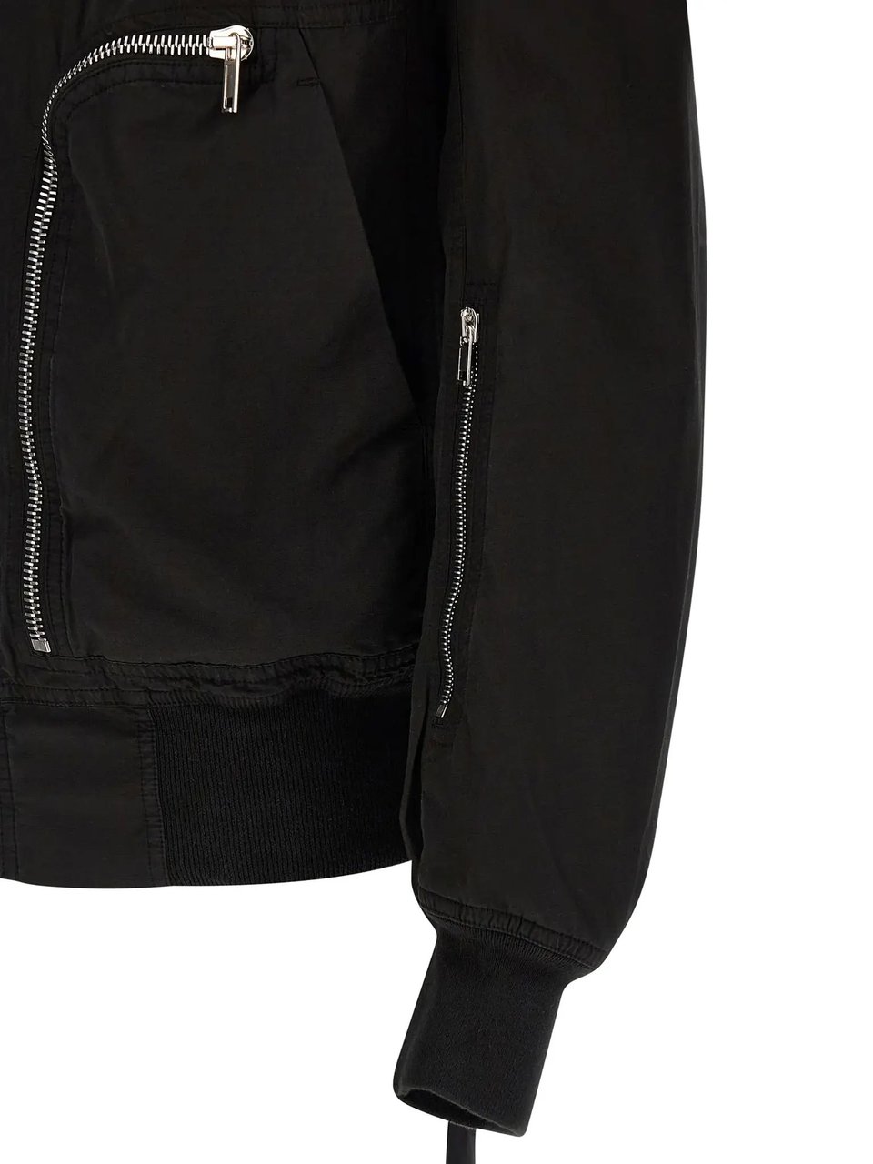 Rick Owens Bomber Bauhaus Flight Black Zwart