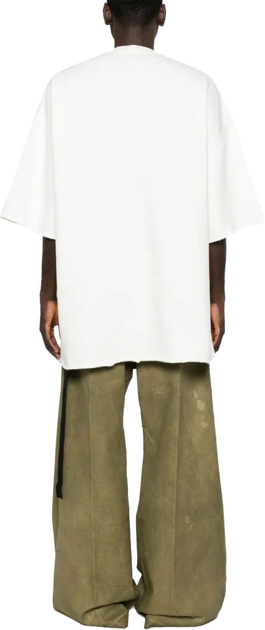 Rick Owens T-shirt Tommy T Milk/pearl Wit